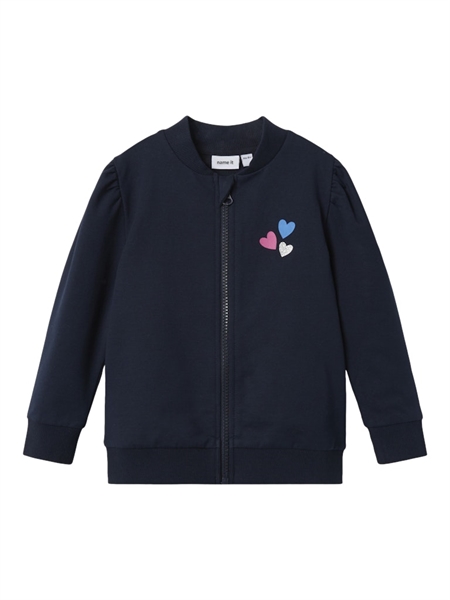 Sweat Cardigan Ladine Dark Sapphire fra Name It