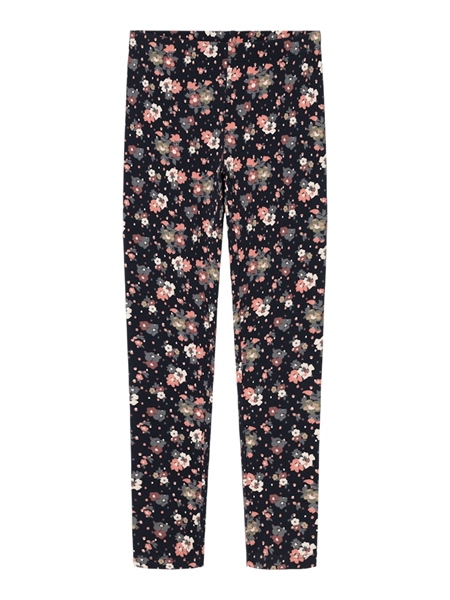 Leggings Vivian Dark Sapphire Flowers fra Name It