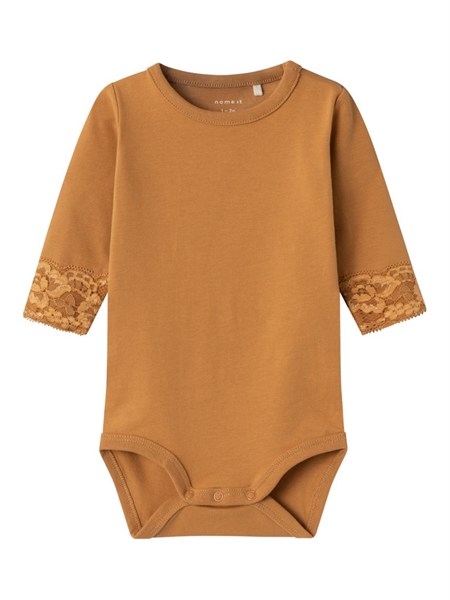 Langærmet Body Kina Almond fra Name It