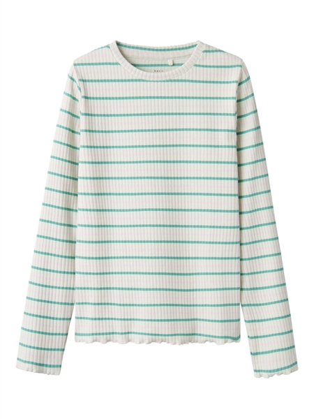 Langærmet Bluse Vemma Jet Stream Wasabi fra Name It