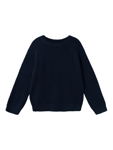 Striktrøje Volly Dark Sapphire fra Name It