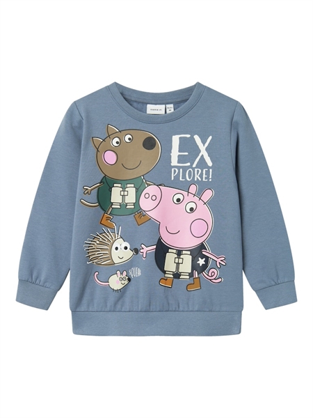Gurli Gris Sweatshirt Osgar Flint Stone fra Name It