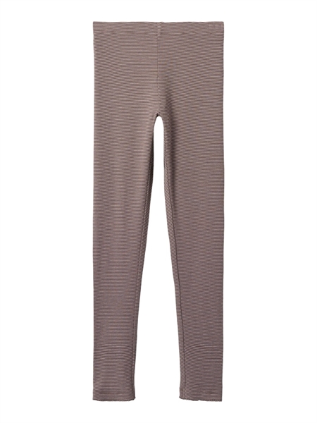 Rib Leggings Odina Peppercorn fra Name It