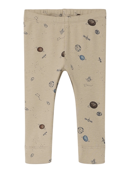 Leggings Owene Plaza Taupe fra Name It