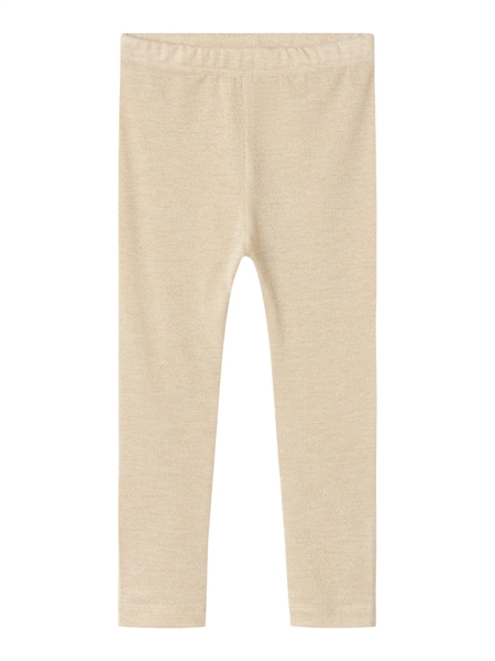 Glimmer Leggings Rnanna Frosted Almond fra Name It