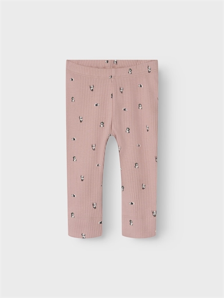 Rib Leggings Rica Pale Mauve fra Name It