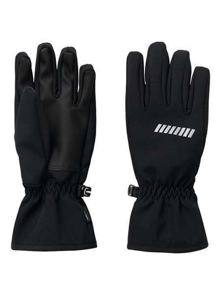 Softshell Handsker Alfa Black fra Name It
