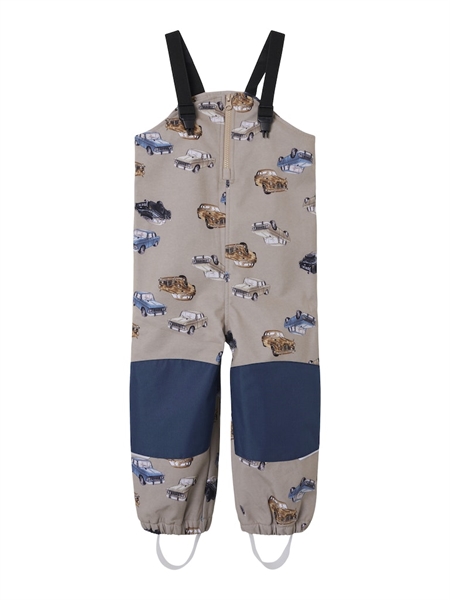 Softshell Bukser Alfa Savannah Tan Biler fra Name It