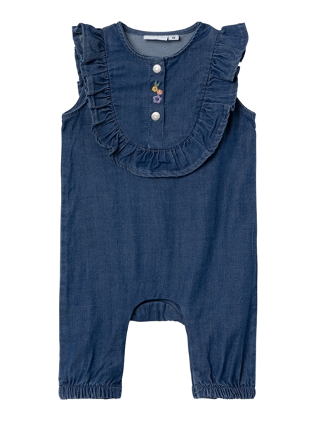 Denim Overall Hanna Dark Blue Denim fra Name It