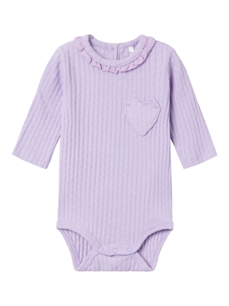 Langærmet Body Jilise Purple Rose fra Name It