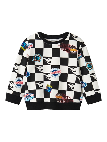 Hotwheels Sweatshirt Drewy Black fra Name It