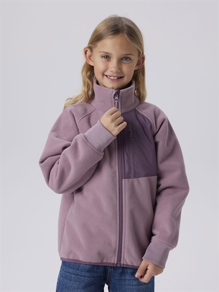Vindtæt Fleece Jakke Move03 Elderberry fra Name It