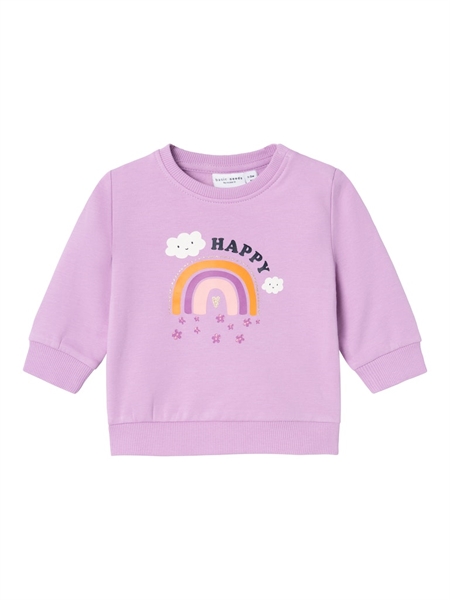 Sweatshirt Vrillie Violet Tulle fra Name It