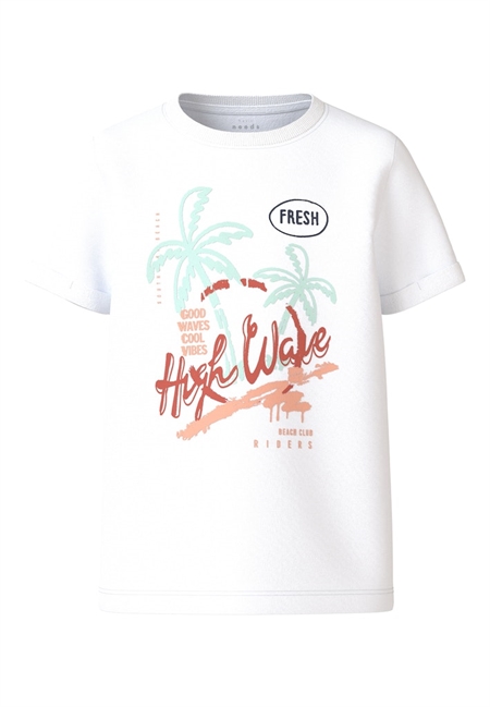 T Shirt Vux Bright White fra Name It