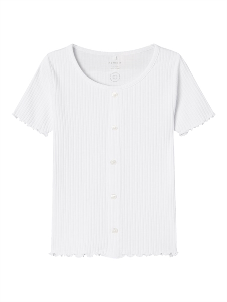 T Shirt Hady Bright White fra Name It