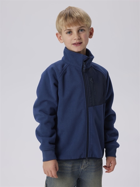 Vindtæt Fleece Jakke Move03 Sargasso Sea fra Name It