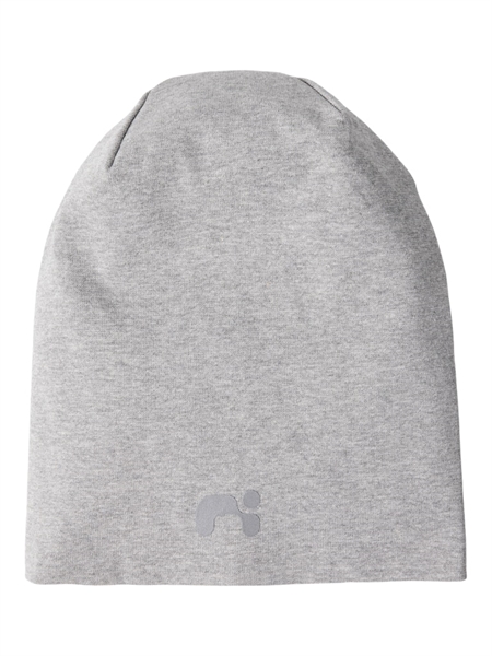 Beanie Moppy Logo Grey Melange fra Name It