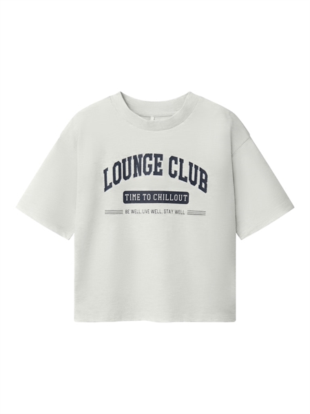T Shirt Bekaren Cloud Dancer fra Name It