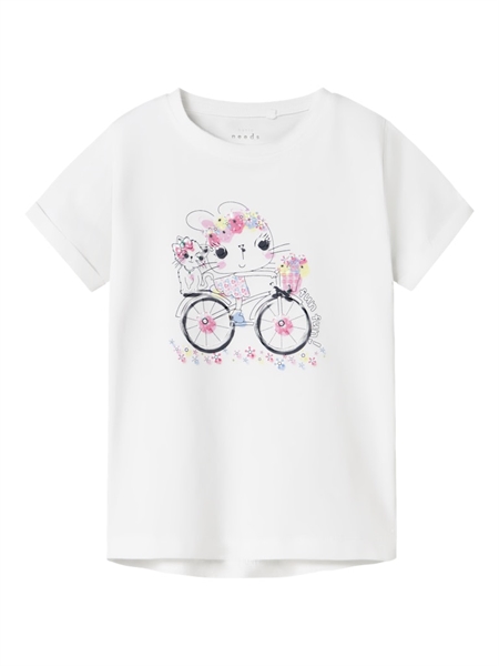 T Shirt Vix Bright White fra Name It