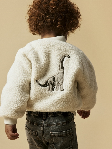 Lajo Bomber Jakke Dino Coconut Milk fra Lil Atelier