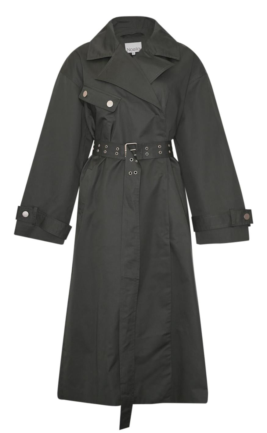 Frakke   Kenadee   Asphalt Grey fra Noella