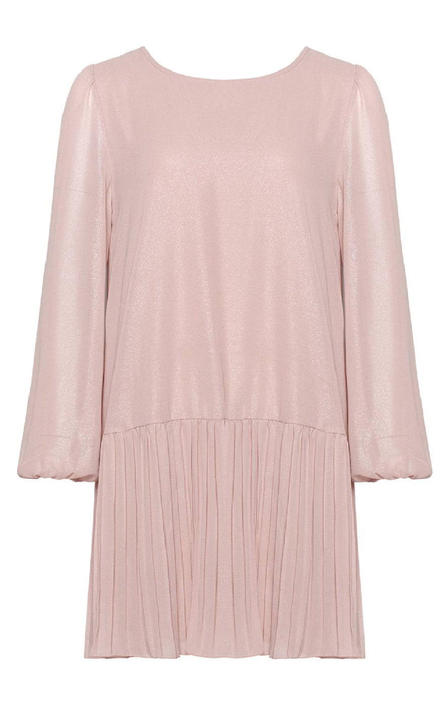Kjole   Dagmar Lurex   Pink fra Noella