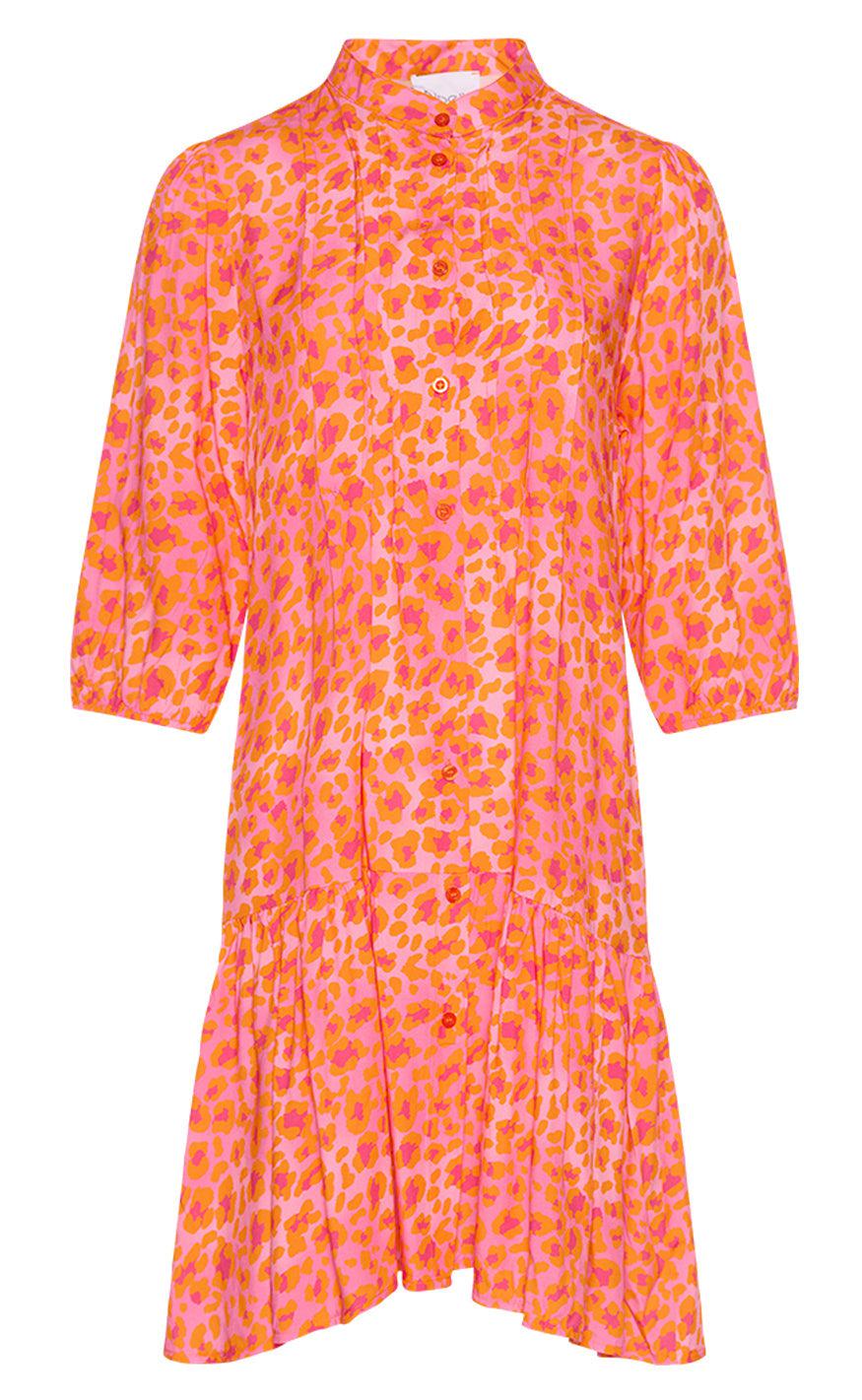 Kjole   Imogene Short   Orange Mix fra Noella
