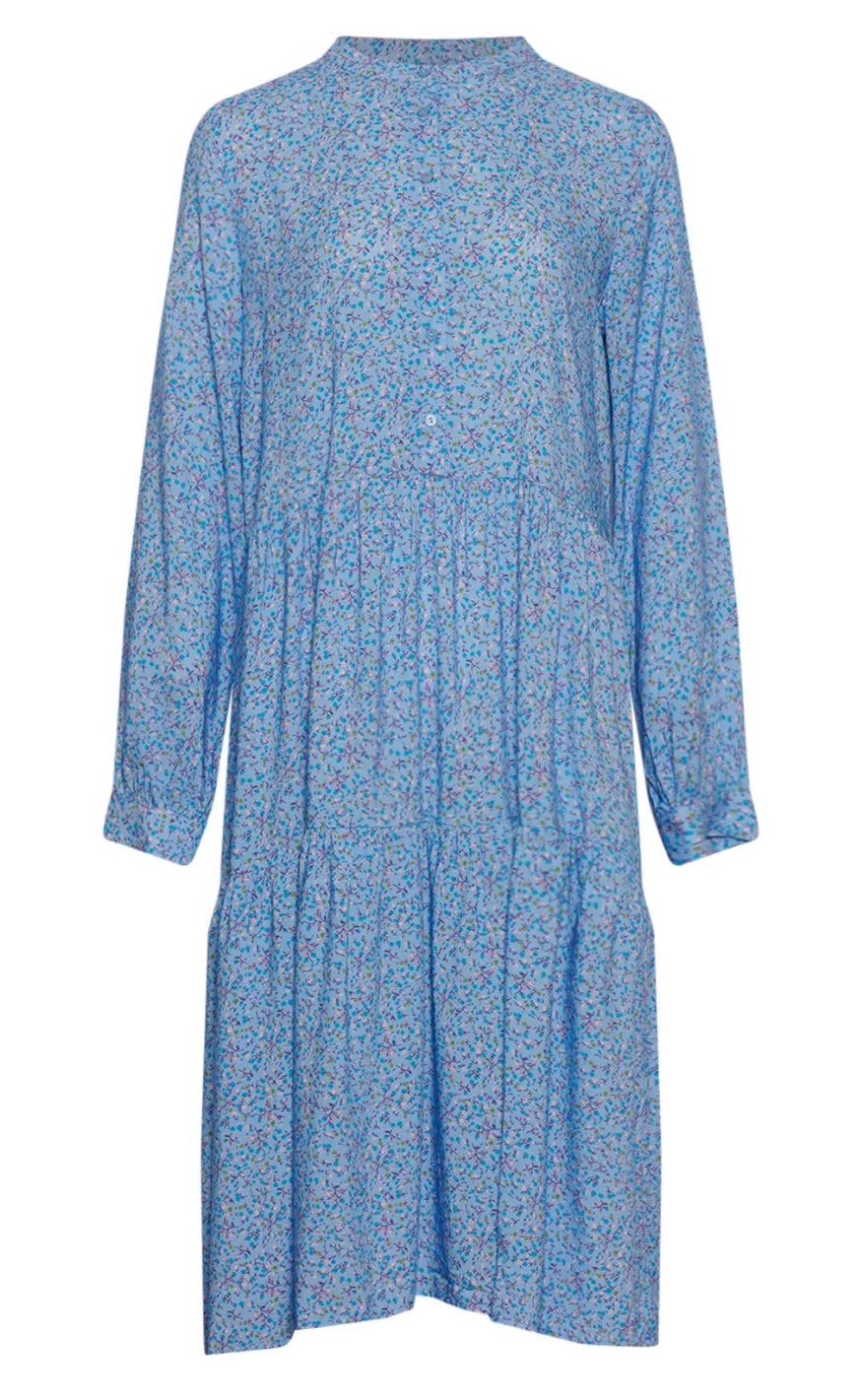 Kjole   Lipe   Blue Flower fra Noella