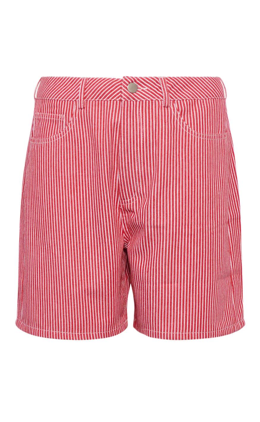 Shorts   Spencer   Red White Stripe fra Noella