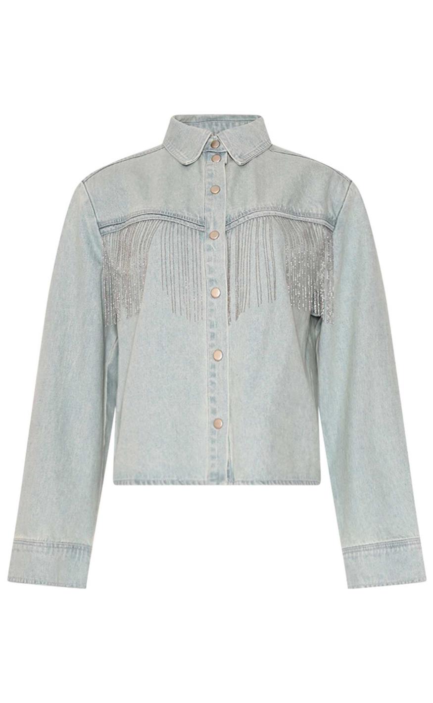 Skjorte   Krislynn   Light Blue Wash fra Noella