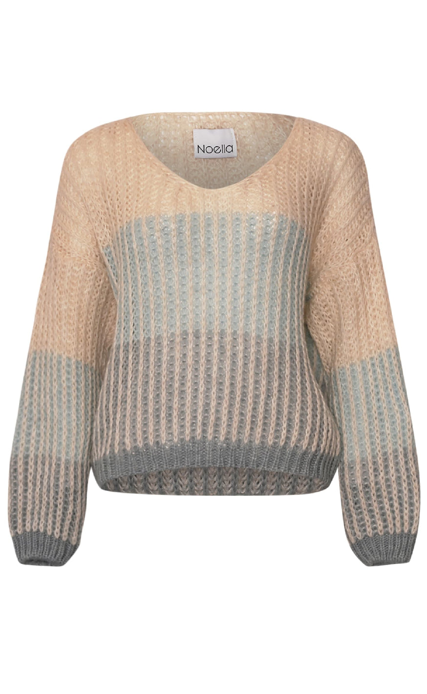 Strik   Lillie   Cheyenne Blue Stripe fra Noella