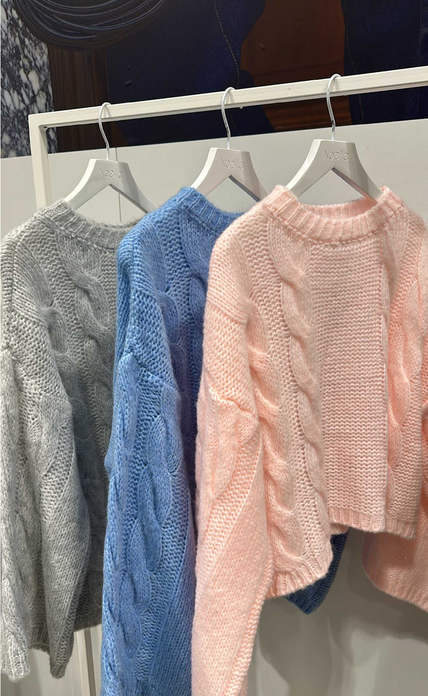 Strik   Lyza   Light Blue fra Noella