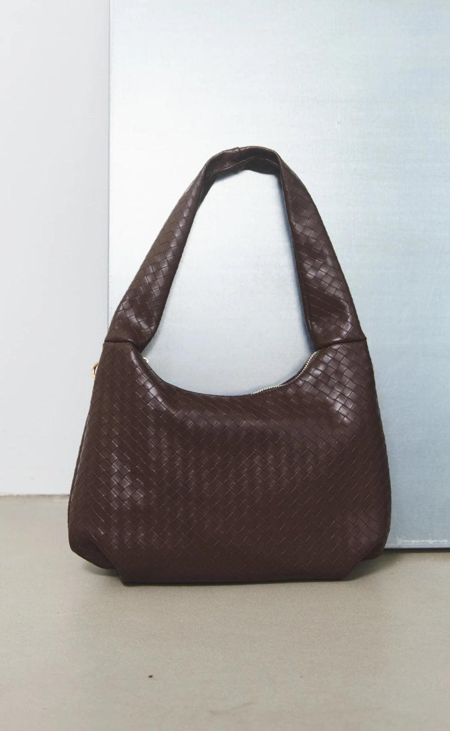 Taske   Peony   Dark Brown fra Noella