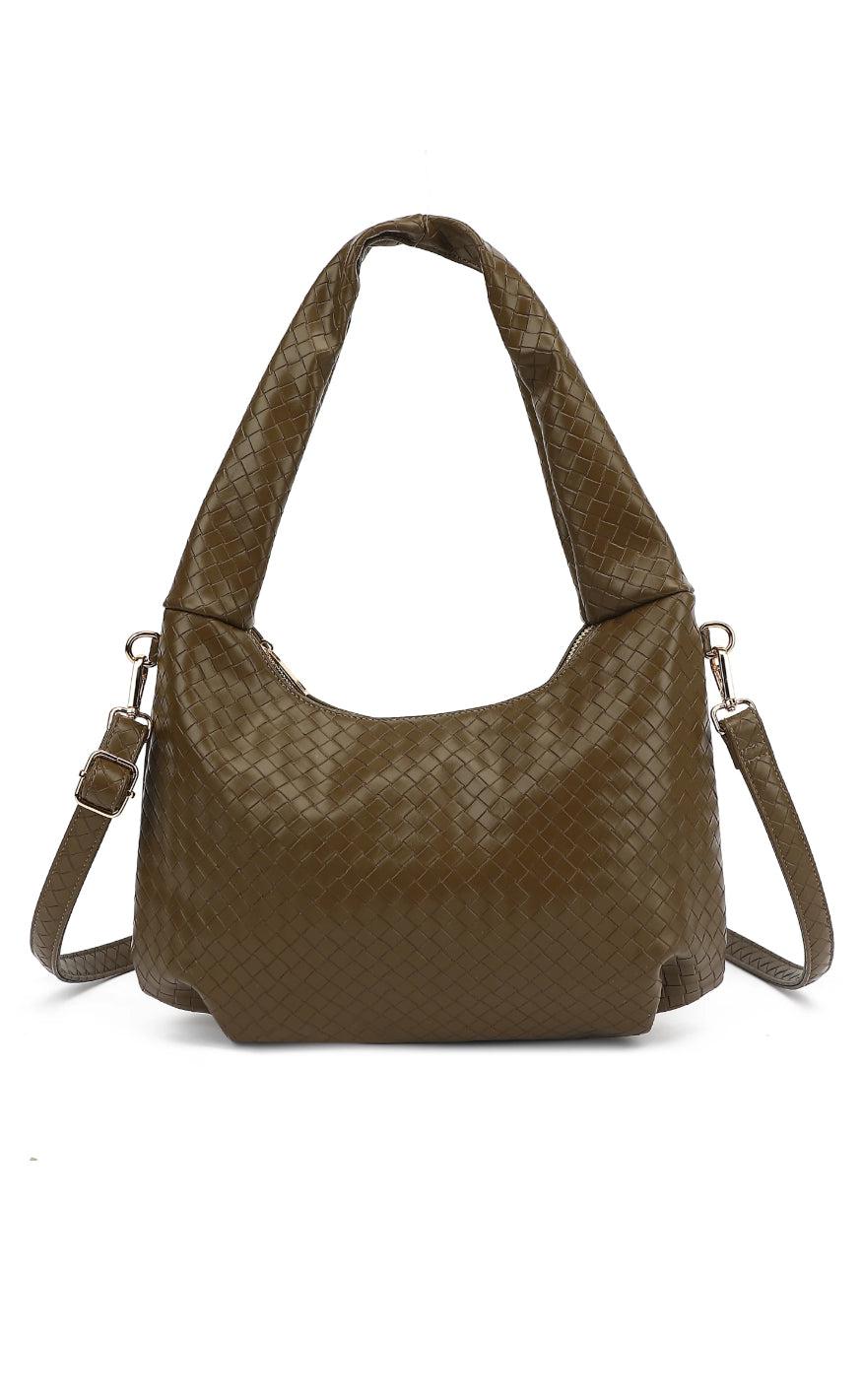 Taske   Peony   Dark Olive fra Noella
