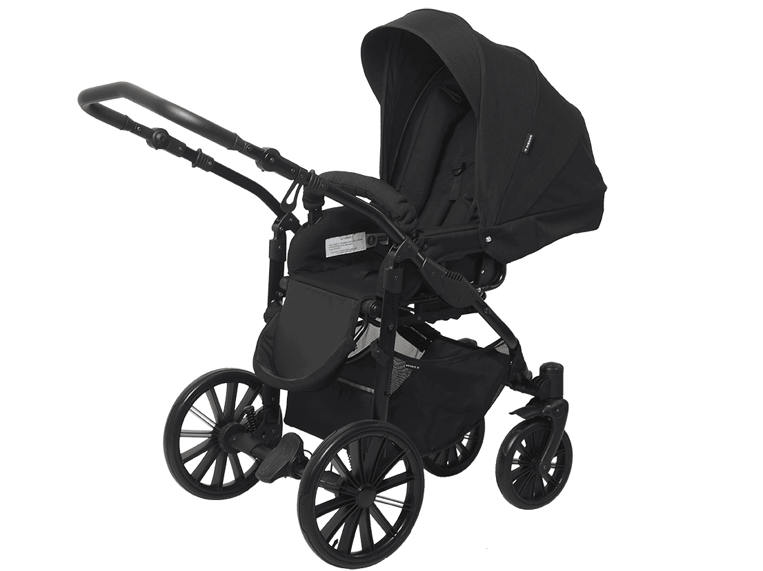 Nordic Seat   Dusty Black fra Basson Baby