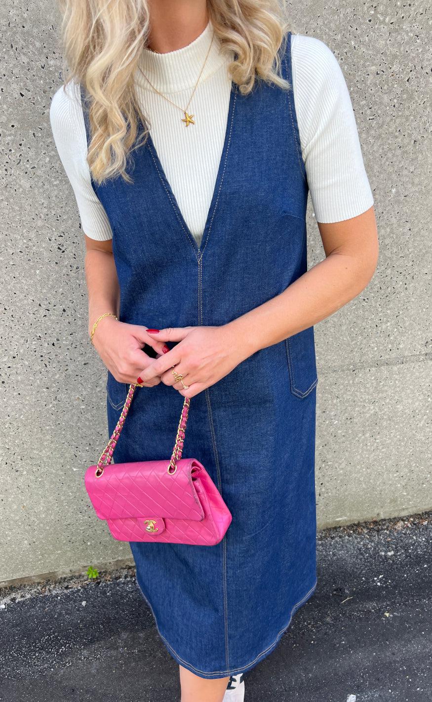 Kjole   Gigi   Dark Blue Denim fra Nümph