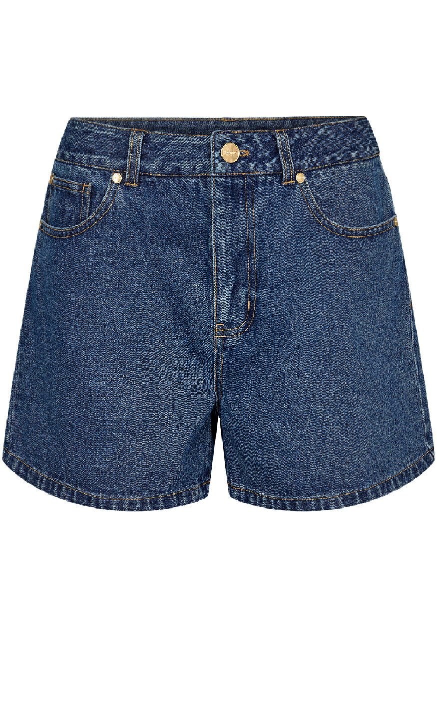 Shorts   Virginia   Dark Blue Denim fra Nümph