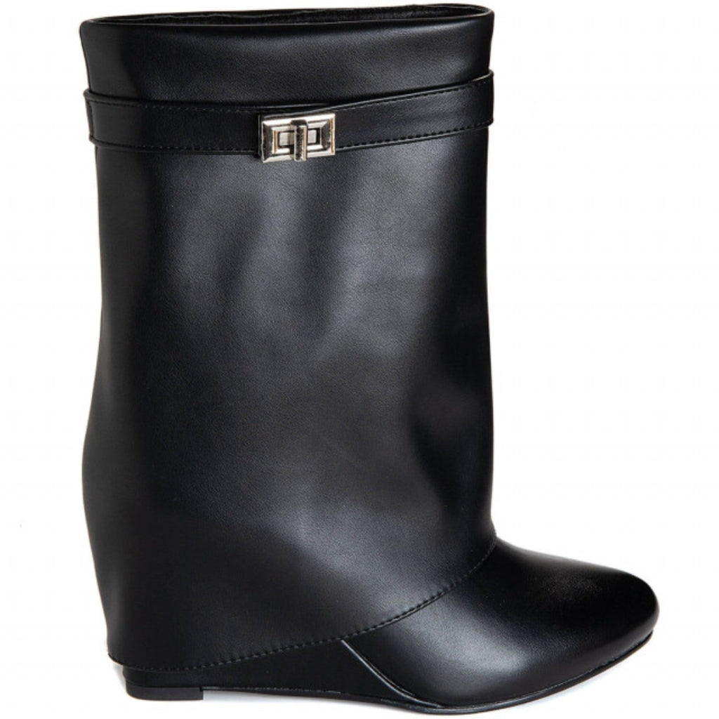 Nynne Dame Støvler 9530a   Black fra Shoes