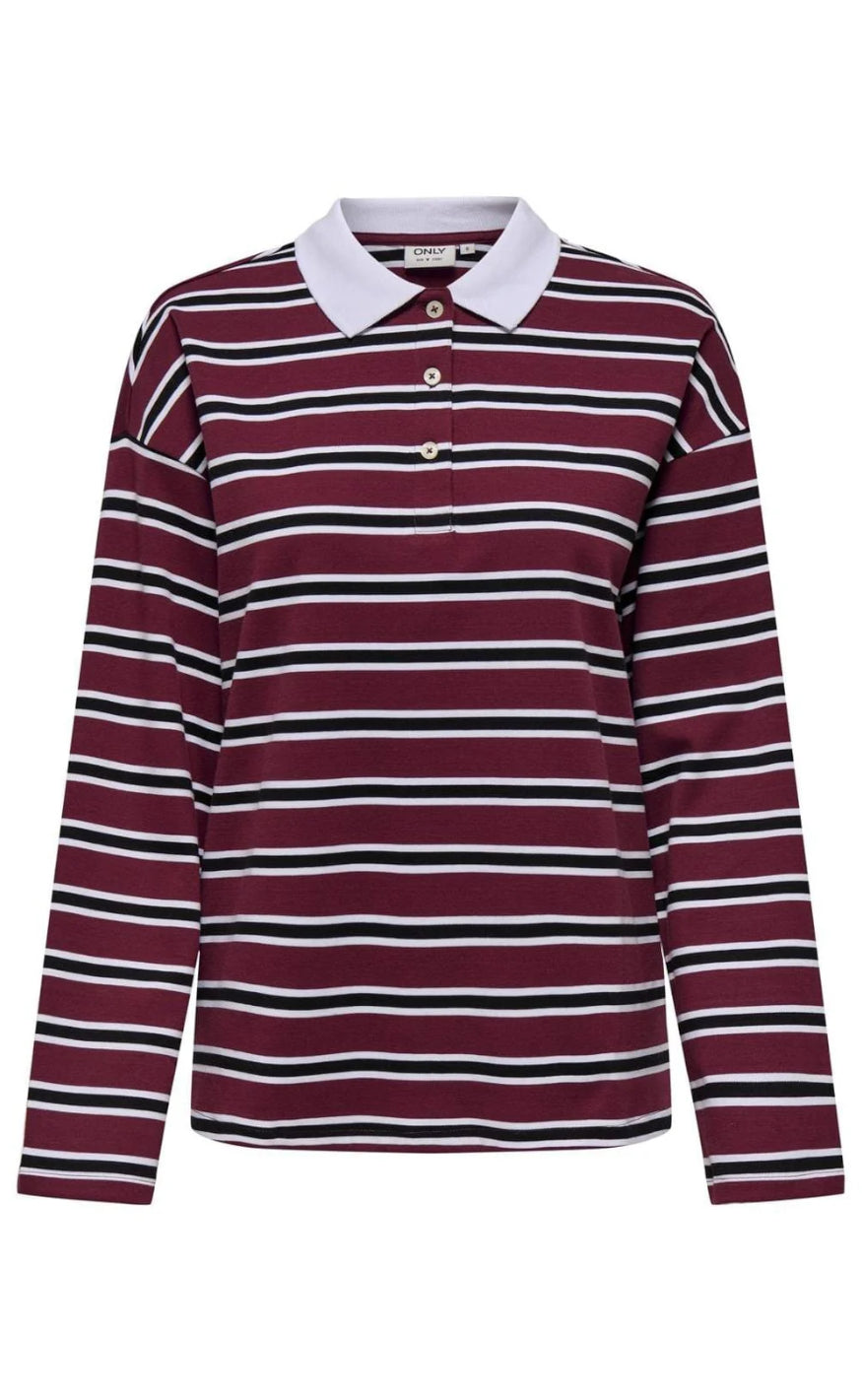 Bluse   Lara   Cabernet Vera fra Only