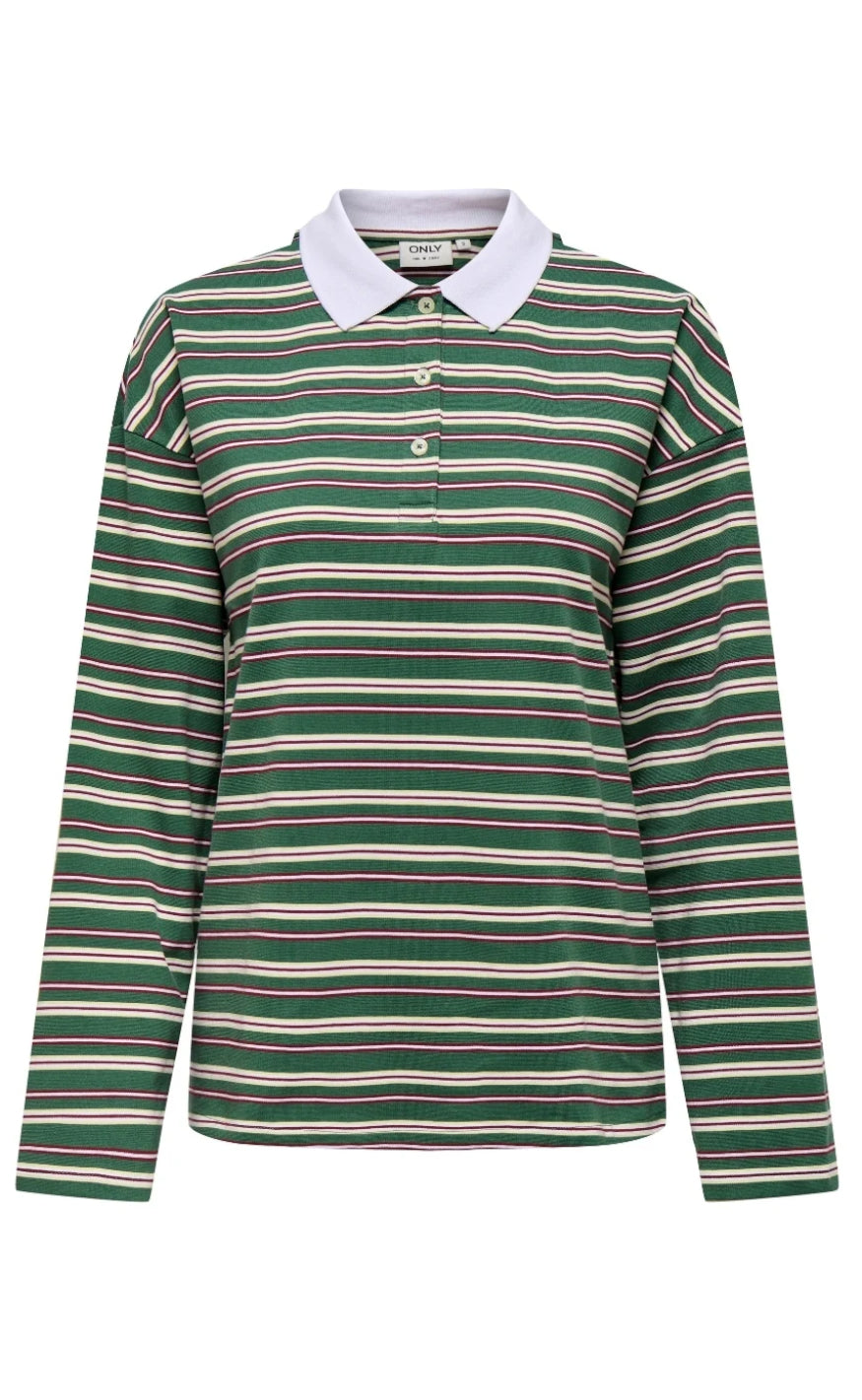 Bluse   Lara   Pineneedle Lilo fra Only