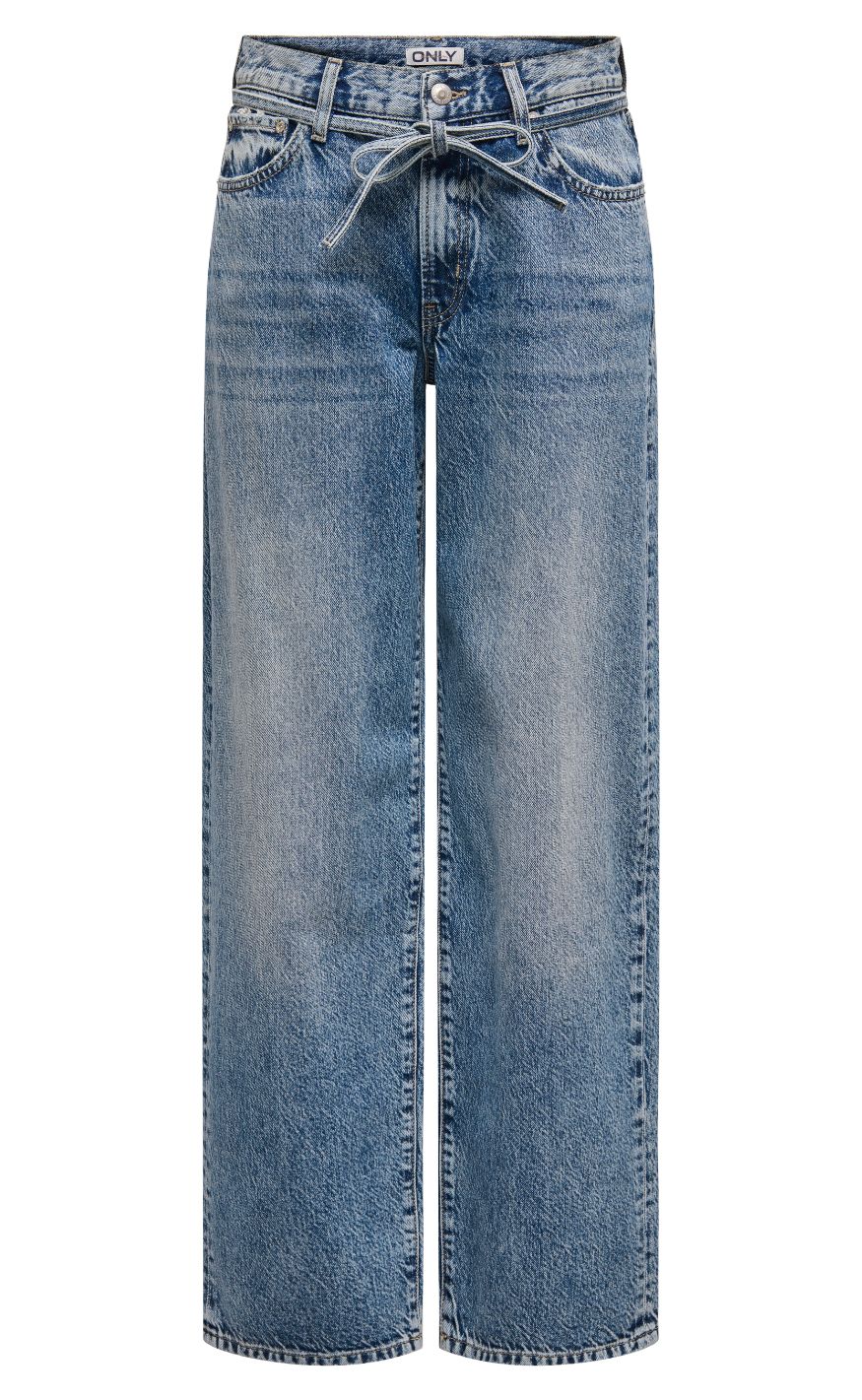Bukser   Gianna   Medium Blue Denim fra Only