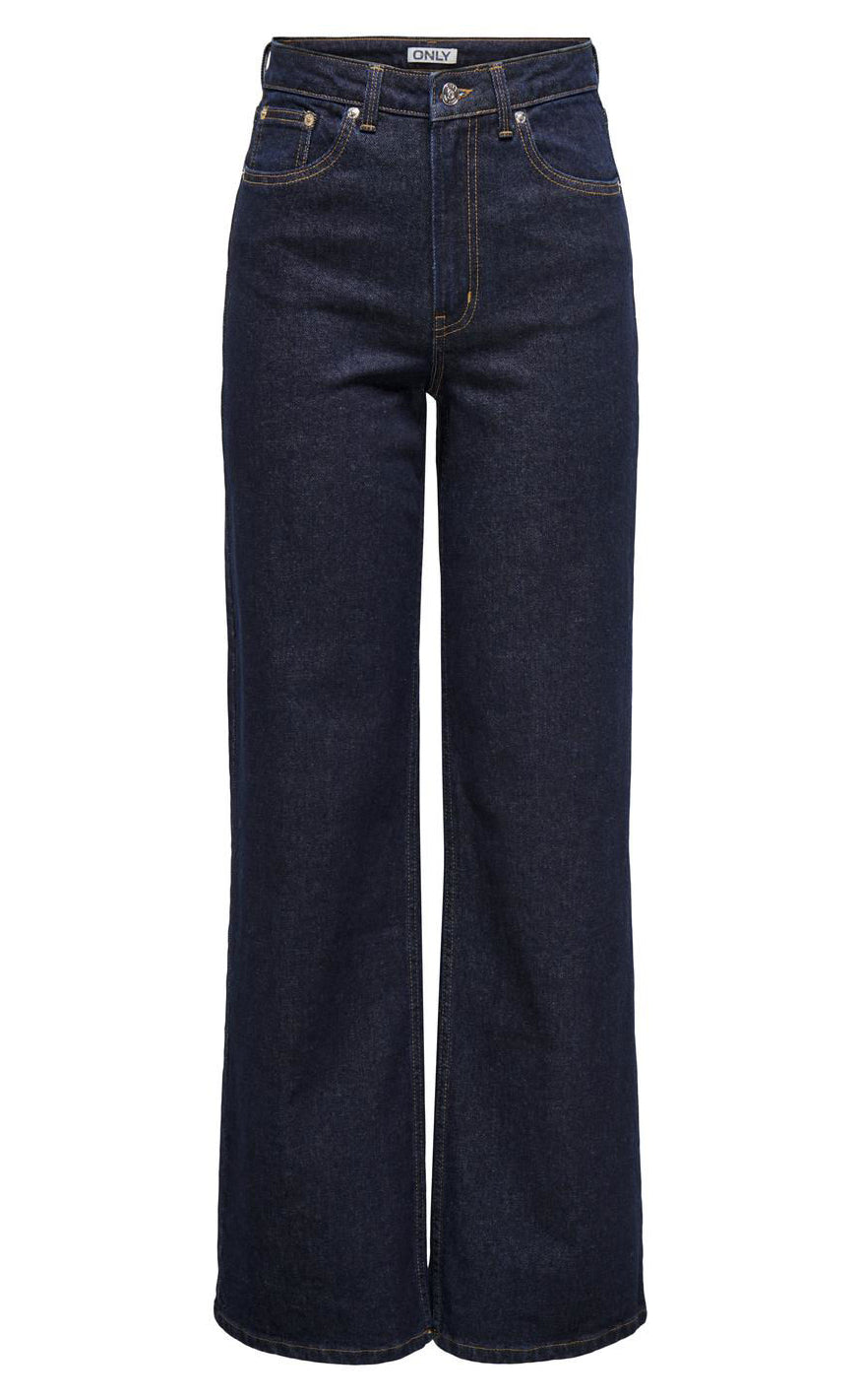 Bukser   Juicy   Dark Blue Denim fra Only