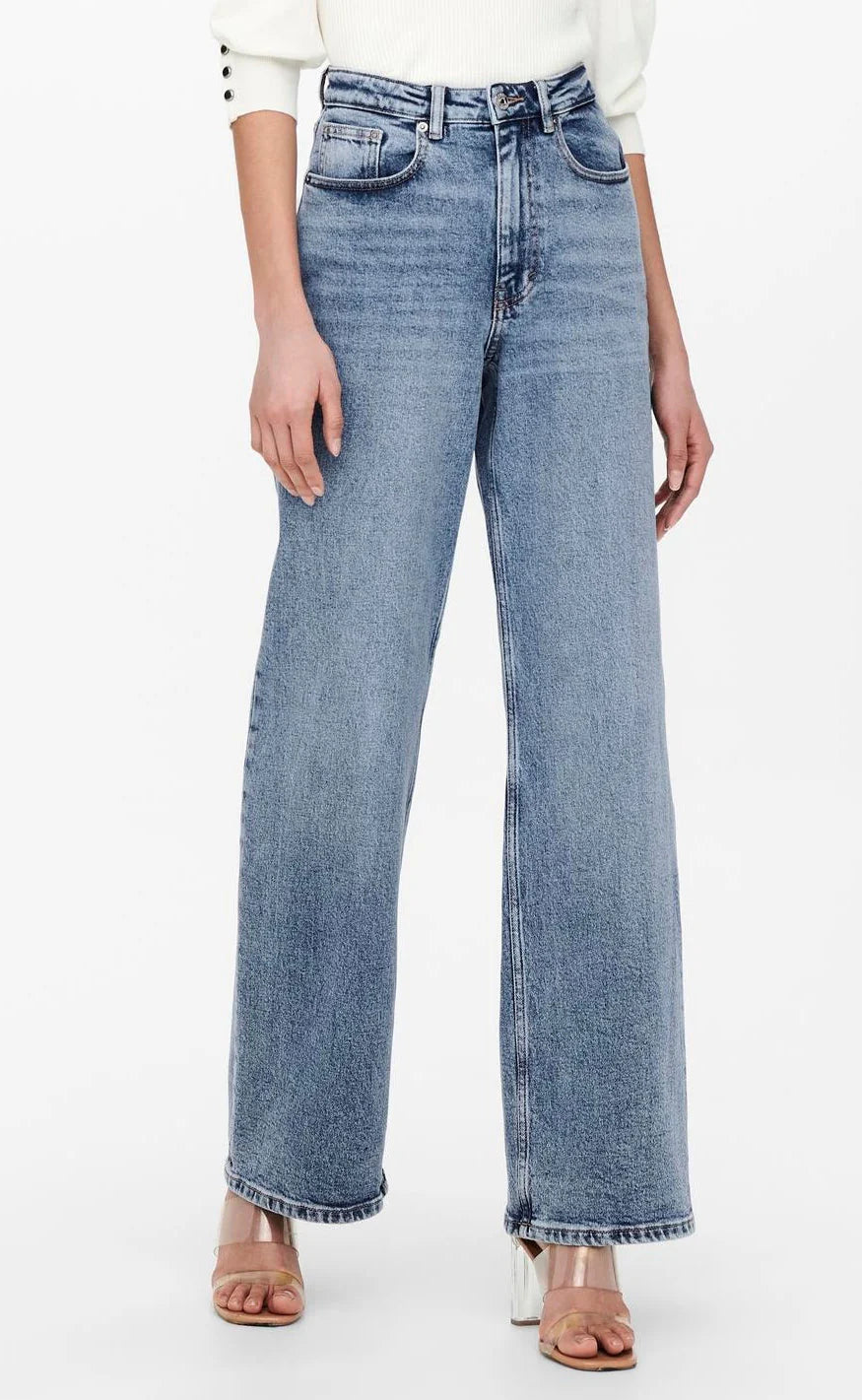 Bukser Juicy Medium Blue Denim fra Only