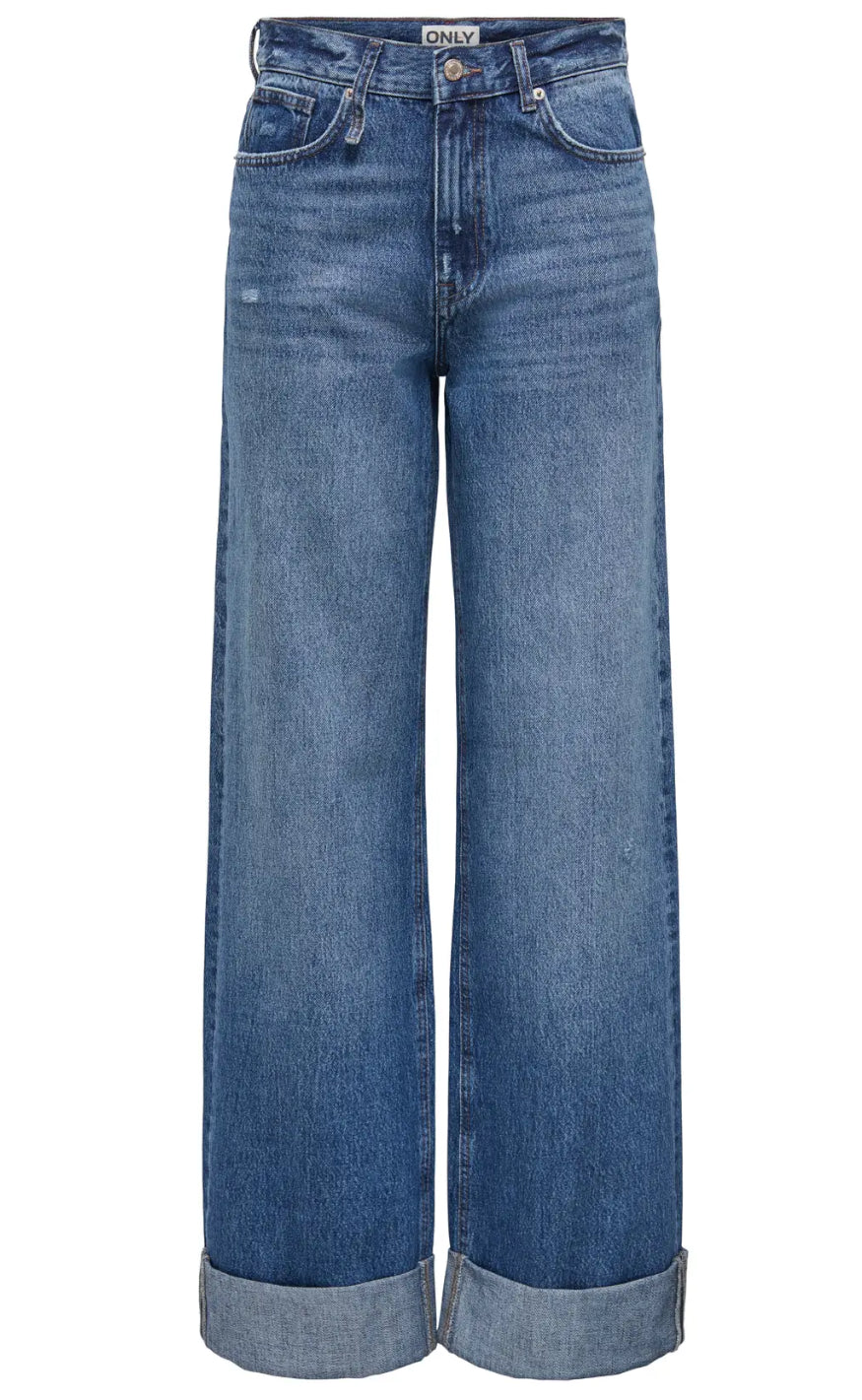 Jeans Broome Medium Blue Denim fra Only