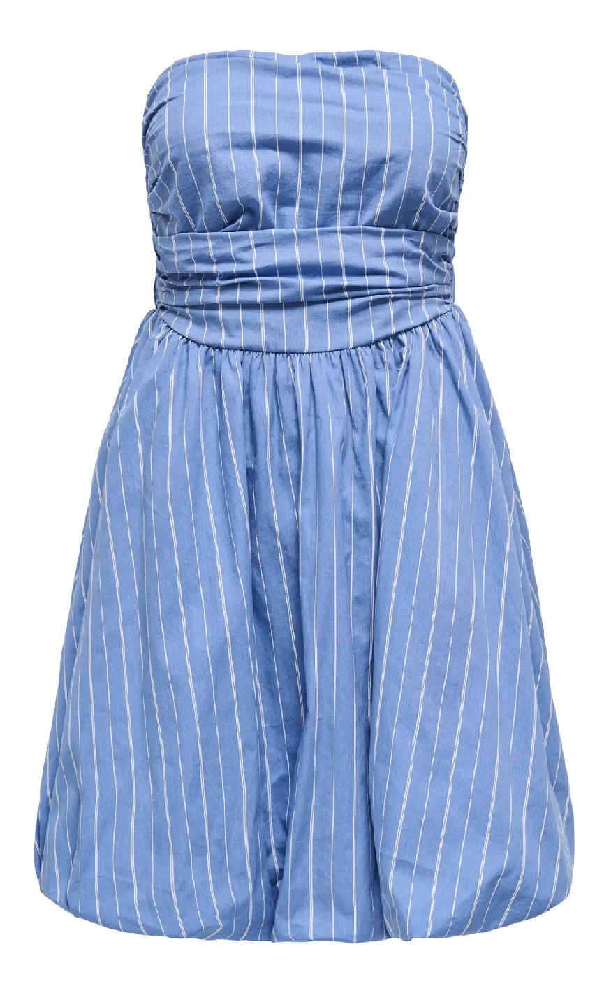 Kjole   Lesie   Blue Bonnet Esie Stripe fra Only