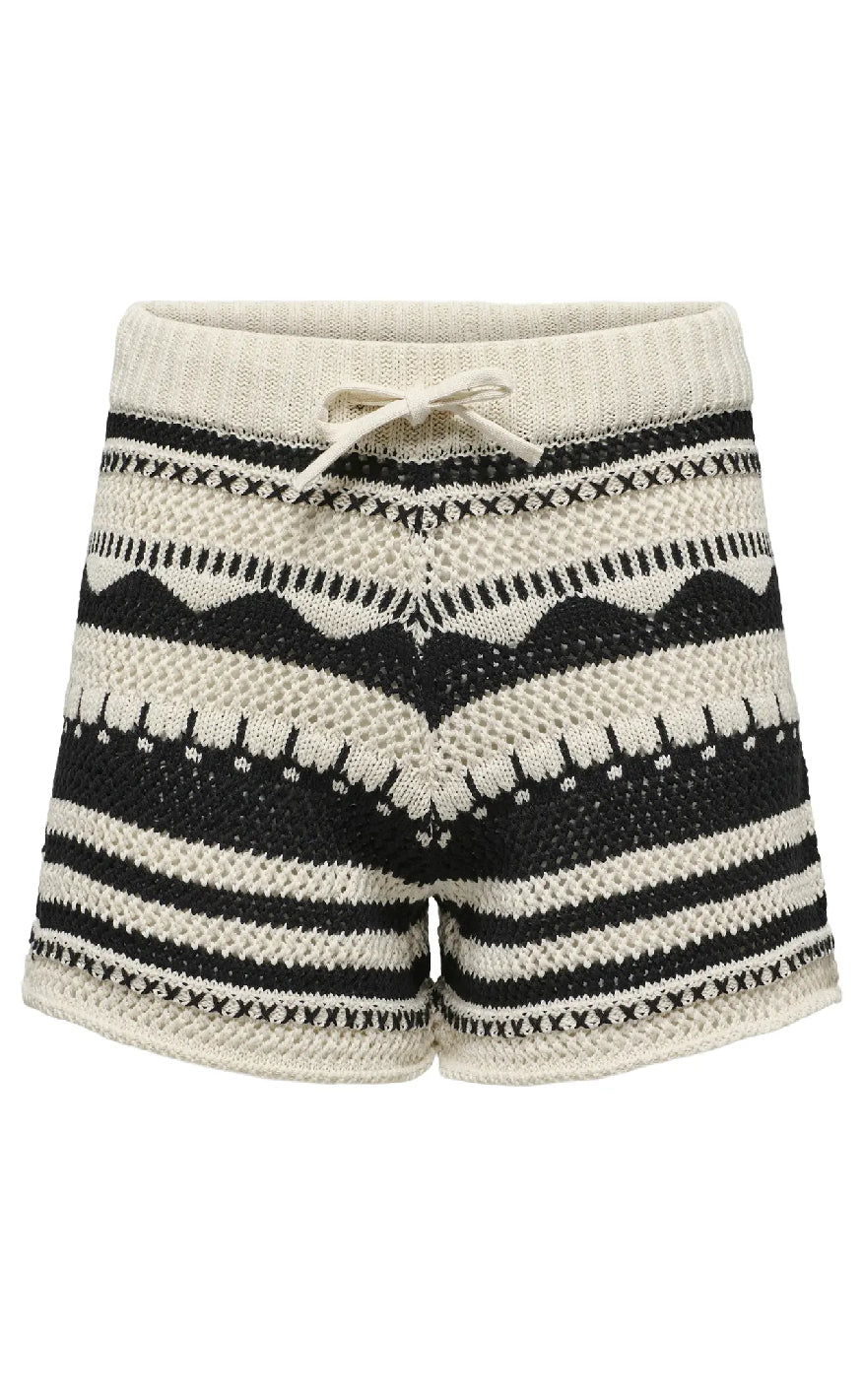 Shorts   Merida Life   Ecru Black fra Only