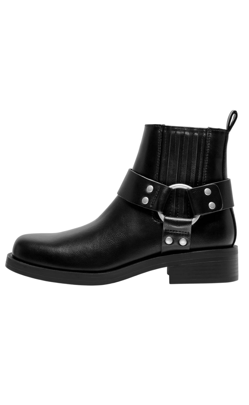Støvler Bax Biker Black fra Only
