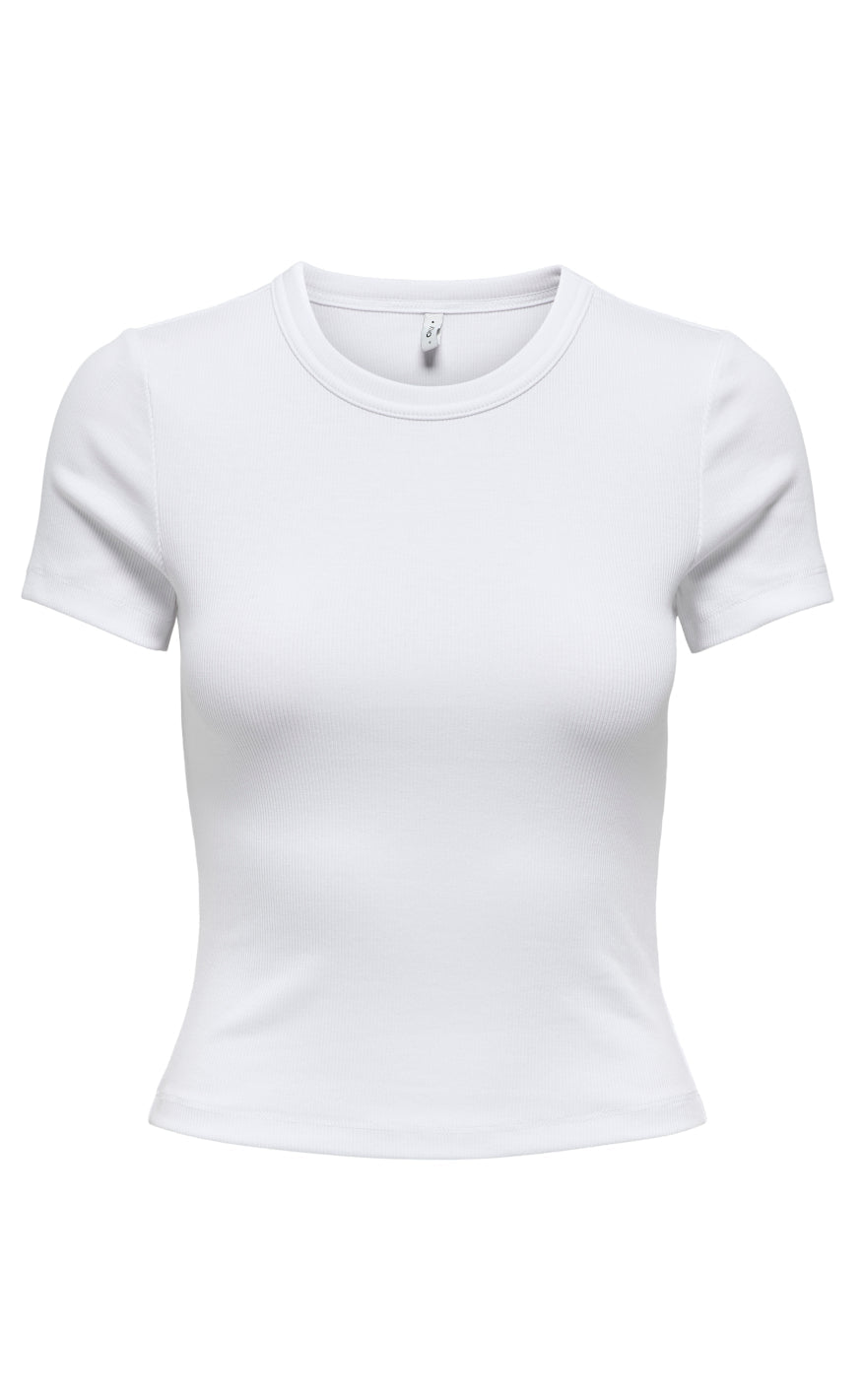 T Shirt   Val   Bright White fra Only