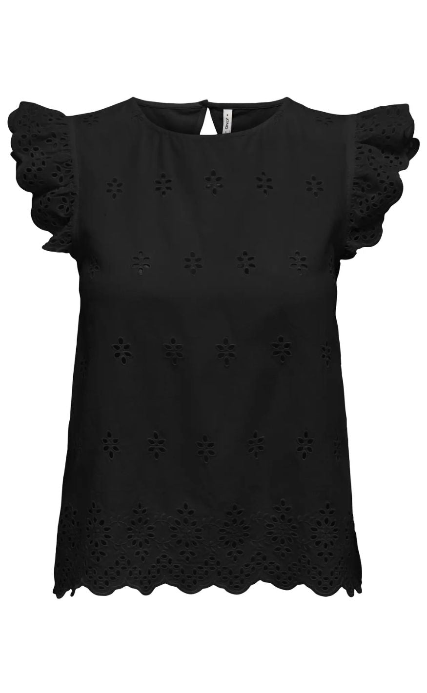 Top   Lou Life   Black fra Only