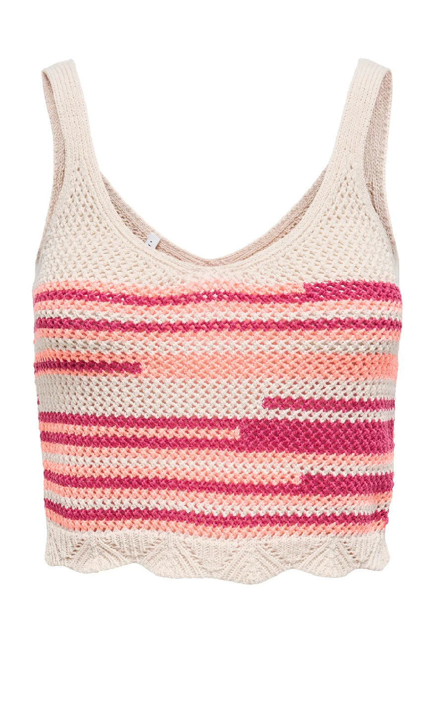 Top   Merida Life   Fuchsia Fedora Ecru Papaya Punch fra Only